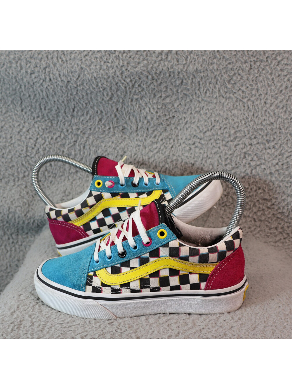 VANS Old Skool "Crazy Checks Multi" sz 2